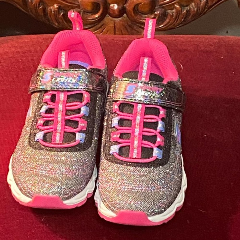 BARELY WORN Skechers Sports Lights Sz 13